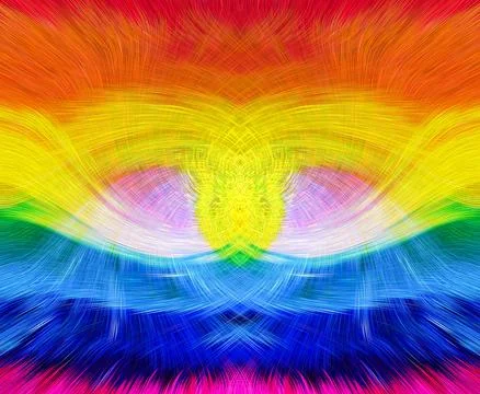 Design element for graphics Visionary surreal artworks Fractal Wall Art Des.. Stock Illustration