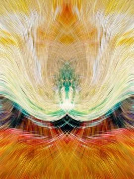 Design element for graphics Visionary surreal artworks Fractal Wall Art Des.. イラスト素材