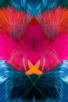 Design element for graphics Visionary surreal artworks Fractal Wall Art Des.. Ilustración de archivo