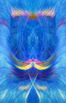 Design element for graphics Visionary surreal artworks Fractal Wall Art Des.. イラスト素材