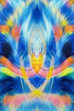 Design element for graphics Visionary surreal artworks Fractal Wall Art Des.. イラスト素材