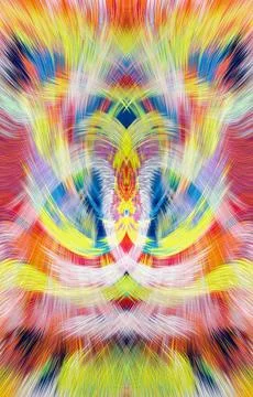 Design element for graphics Visionary surreal artworks Fractal Wall Art Des.. イラスト素材