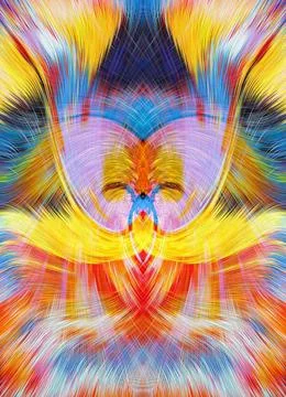 Design element for graphics Visionary surreal artworks Fractal Wall Art Des.. イラスト素材