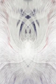 Design element for graphics Visionary surreal artworks Fractal Wall Art Des.. Stock Illustration