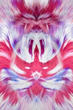 Design element for graphics Visionary surreal artworks Fractal Wall Art Des.. Stock Illustration