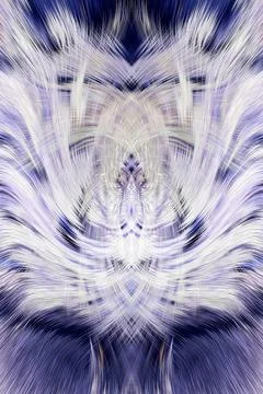 Design element for graphics Visionary surreal artworks Fractal Wall Art Des.. 스톡 일러스트