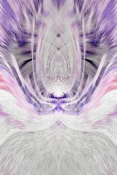 Design element for graphics Visionary surreal artworks Fractal Wall Art Des.. Stock Illustration