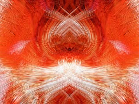 Design element for graphics Visionary surreal artworks Fractal Wall Art Des.. Illustrazione stock