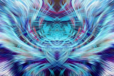 Design element for graphics Visionary surreal artworks Fractal Wall Art Des.. イラスト素材