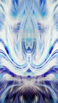 Design element for graphics Visionary surreal artworks Fractal Wall Art Des.. Stock Illustration
