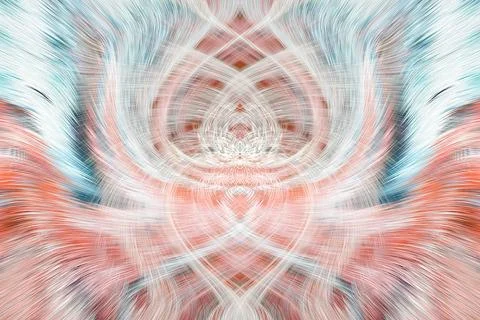 Design element for graphics Visionary surreal artworks Fractal Wall Art Des.. Stock Illustration