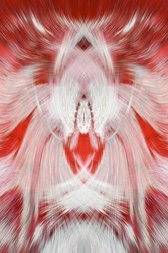 Design element for graphics Visionary surreal artworks Fractal Wall Art Des.. Illustrazione stock