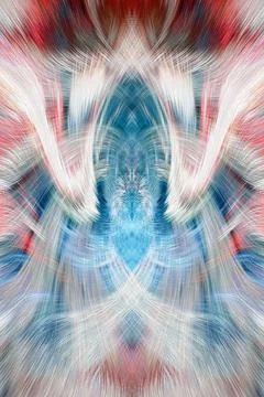 Design element for graphics Visionary surreal artworks Fractal Wall Art Des.. Ilustración de archivo