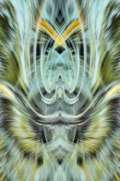 Design element for graphics Visionary surreal artworks Fractal Wall Art Des.. Ilustración de archivo