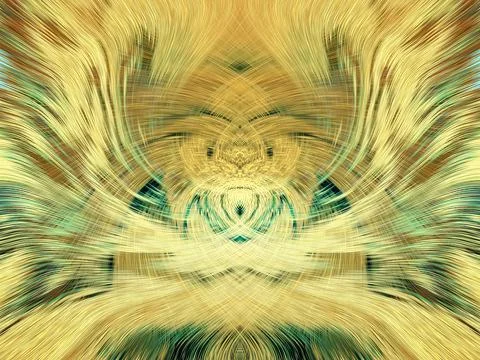 Design element for graphics Visionary surreal artworks Fractal Wall Art Des.. Ilustración de archivo