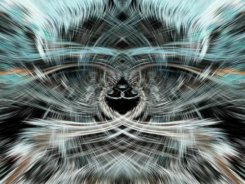 Design element for graphics Visionary surreal artworks Fractal Wall Art Des.. イラスト素材