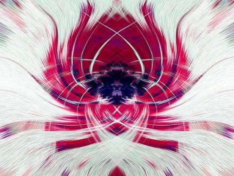 Design element for graphics Visionary surreal artworks Fractal Wall Art Des.. Stock Illustration