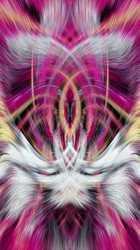 Design element for graphics Visionary surreal artworks Fractal Wall Art Des.. Stock Illustration