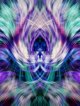 Design element for graphics Visionary surreal artworks Fractal Wall Art Des.. イラスト素材