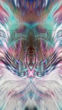 Design element for graphics Visionary surreal artworks Fractal Wall Art Des.. 스톡 일러스트