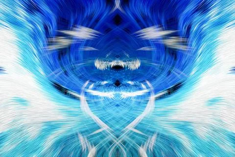 Design element for graphics Visionary surreal artworks Fractal Wall Art Des.. Illustrazione stock