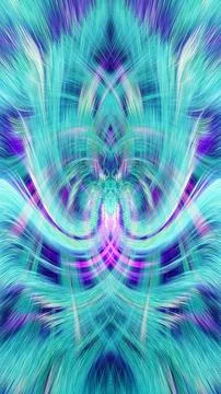 Design element for graphics Visionary surreal artworks Fractal Wall Art Des.. Illustrazione stock