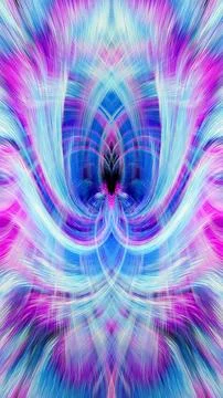 Design element for graphics Visionary surreal artworks Fractal Wall Art Des.. Stock Illustration