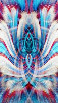 Design element for graphics Visionary surreal artworks Fractal Wall Art Des.. Illustrazione stock