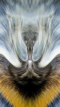 Design element for graphics Visionary surreal artworks Fractal Wall Art Des.. Stock Illustration