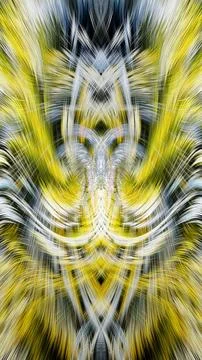 Design element for graphics Visionary surreal artworks Fractal Wall Art Des.. Illustrazione stock