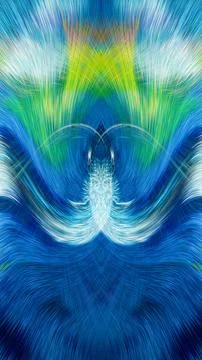 Design element for graphics Visionary surreal artworks Fractal Wall Art Des.. Ilustración de archivo