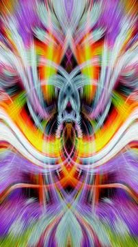 Design element for graphics Visionary surreal artworks Fractal Wall Art Des.. Ilustración de archivo