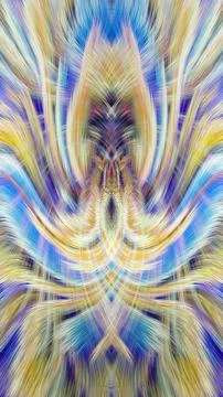 Design element for graphics Visionary surreal artworks Fractal Wall Art Des.. 스톡 일러스트