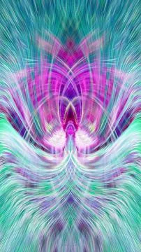 Design element for graphics Visionary surreal artworks Fractal Wall Art Des.. Stock Illustration