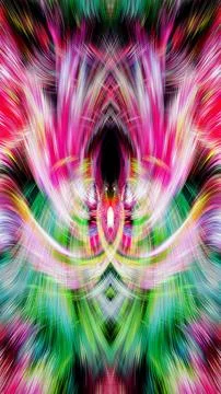 Design element for graphics Visionary surreal artworks Fractal Wall Art Des.. Stock Illustration