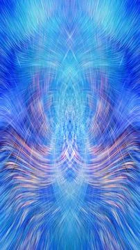 Design element for graphics Visionary surreal artworks Fractal Wall Art Des.. Illustrazione stock