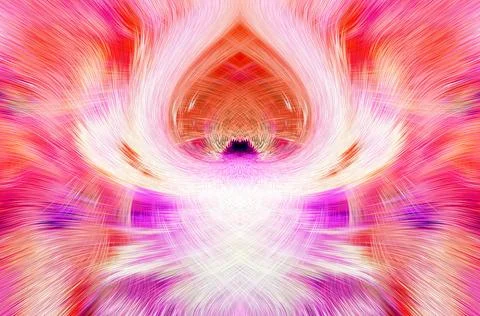 Design element for graphics Visionary surreal artworks Fractal Wall Art Des.. Stock Illustration
