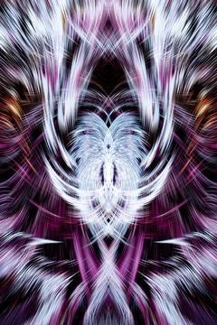 Design element for graphics Visionary surreal artworks Fractal Wall Art Des.. Ilustración de archivo