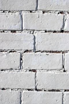 Design Element Painted Brick Wall Stock Photos