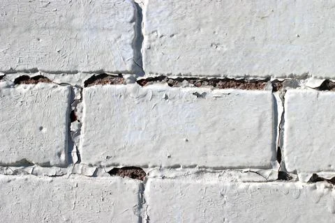 Design Element Painted Brick Wall Stock Photos