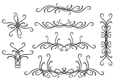 Design element set. EPS10 vector illustration Stock Illustration