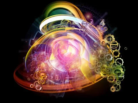 Design Element Vortex Illustrazione stock