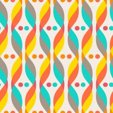 Design elements - colorful waves Stock Illustration