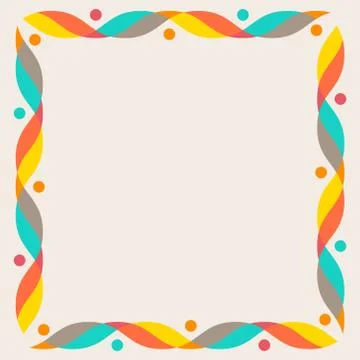 Design elements - colorful waves イラスト素材