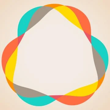 Design elements - colorful waves Stock Illustration