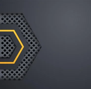 Design elements of dark metal 스톡 일러스트