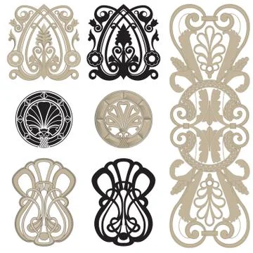 Design elements Stock Illustration