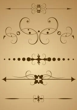 Design elements Stock Illustration