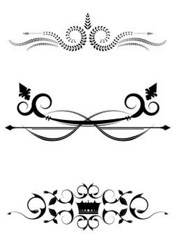 Design elements Illustrazione stock
