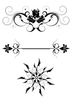 Design elements Illustrazione stock